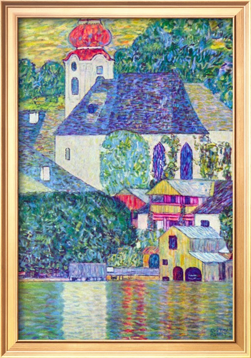 St. Wolfgang Church - Gustav Klimt Paintings
